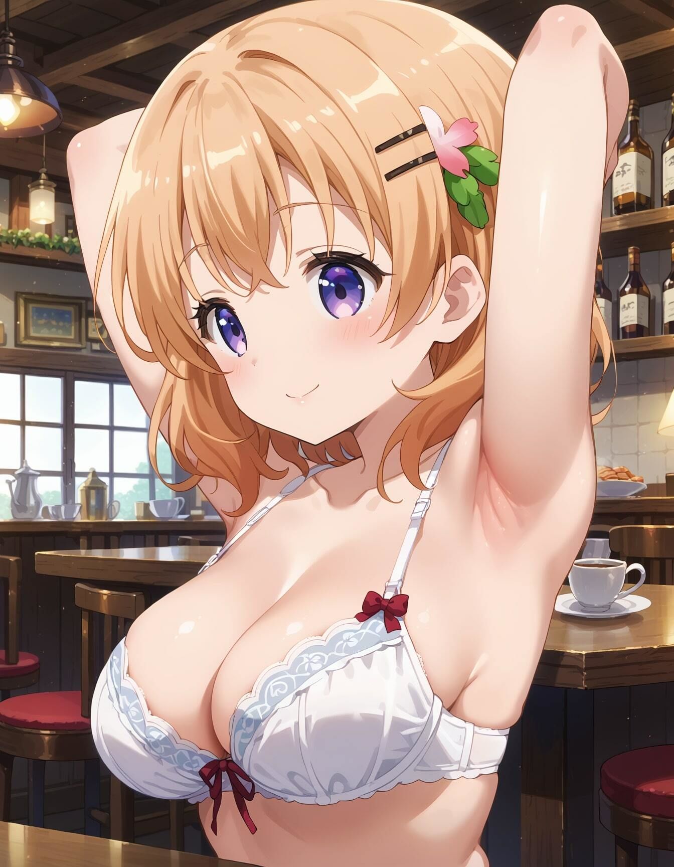 ごちうさイラストエロ画像_実は脱いだら神おっぱい？！ココアちゃんのエロい画像集 サンプル9ページ目