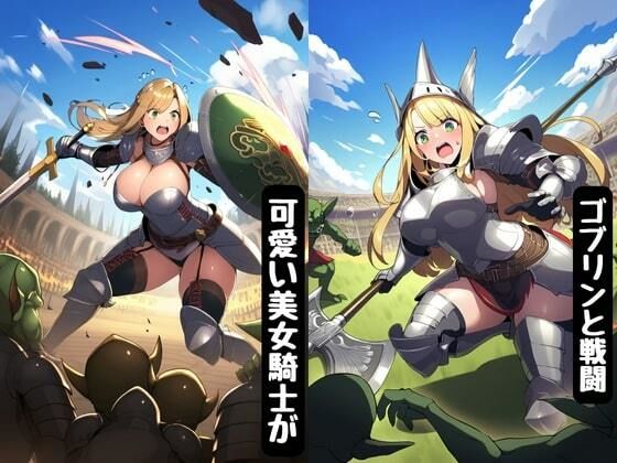 ゴブリンに女騎士が犯●れて敗北異種姦で快楽堕ち サンプル1ページ目