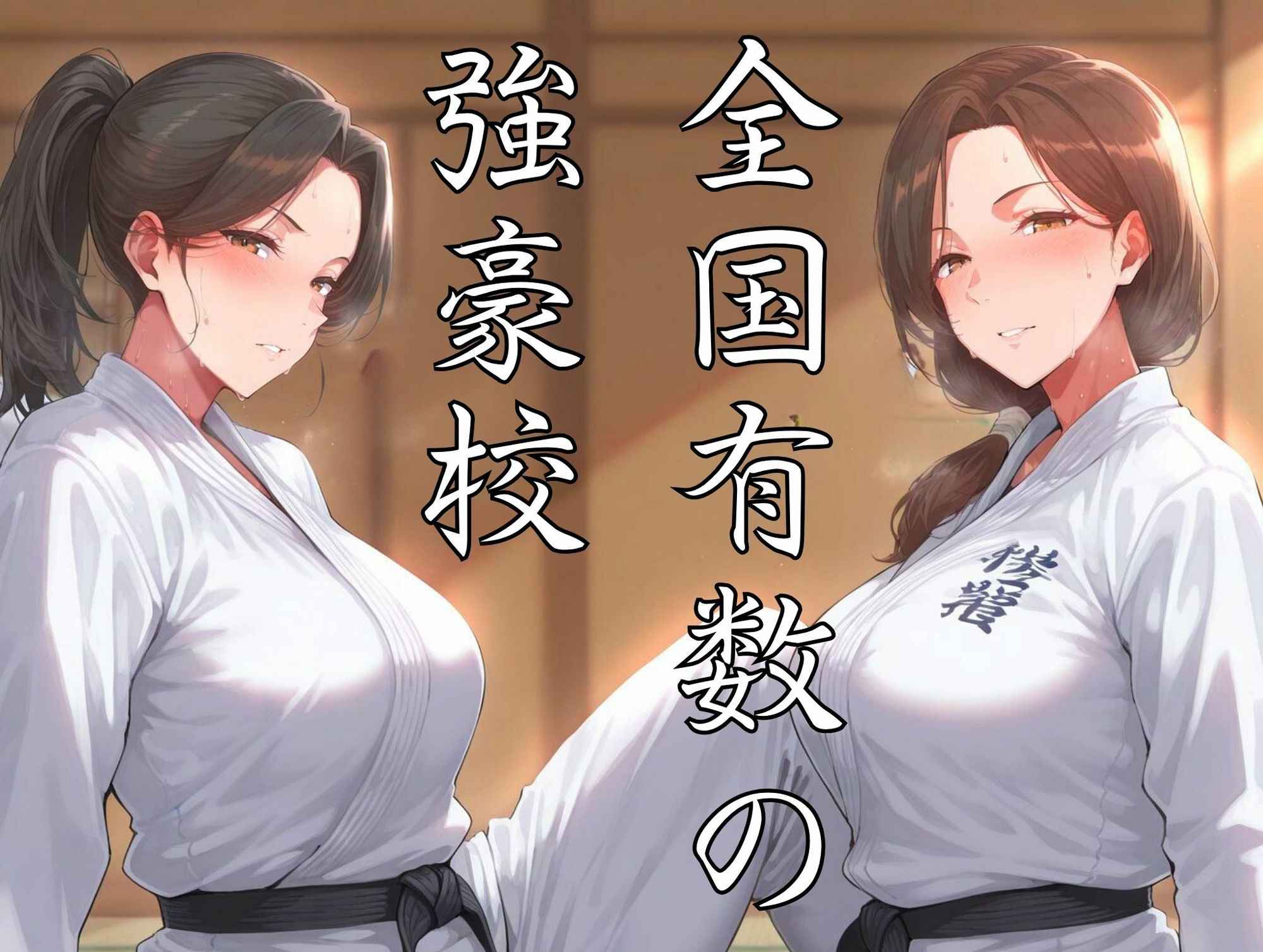 柔道部！  爆乳三年！ サンプル1ページ目
