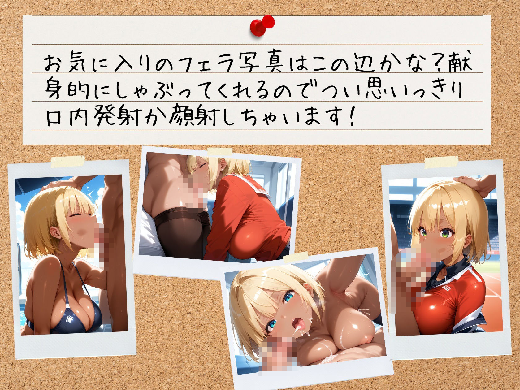 セフレの生ハメ写真公開します 金髪ショート爆乳黒ギャル 〜エリカ〜 学校編 サンプル4ページ目