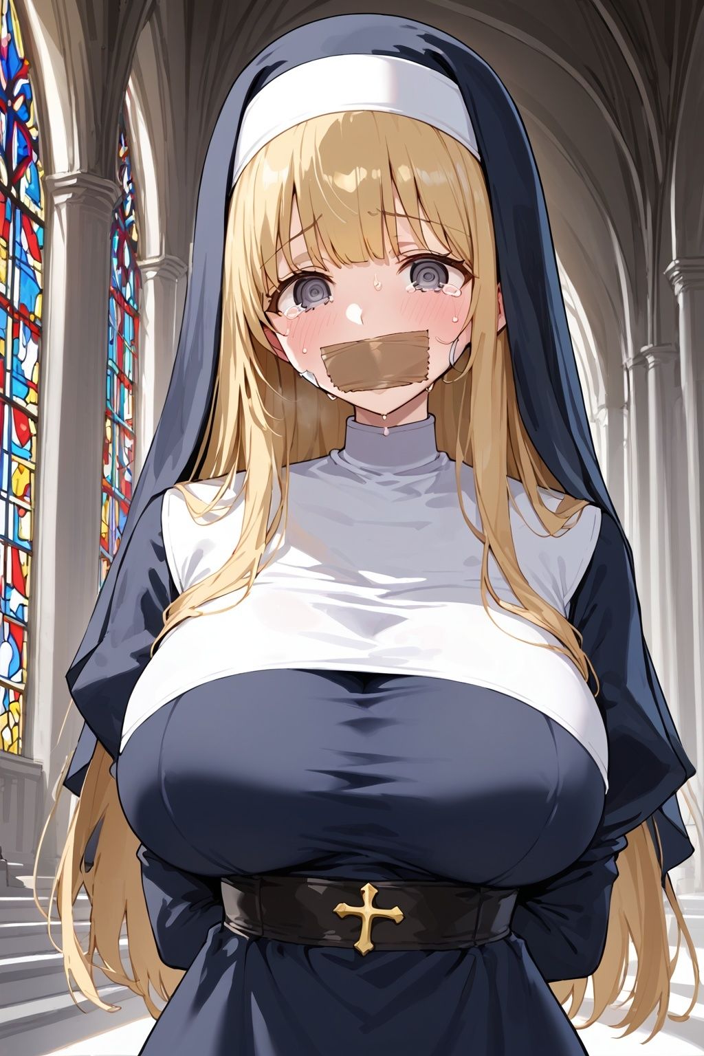 教会で〇辱されるシスター サンプル5ページ目