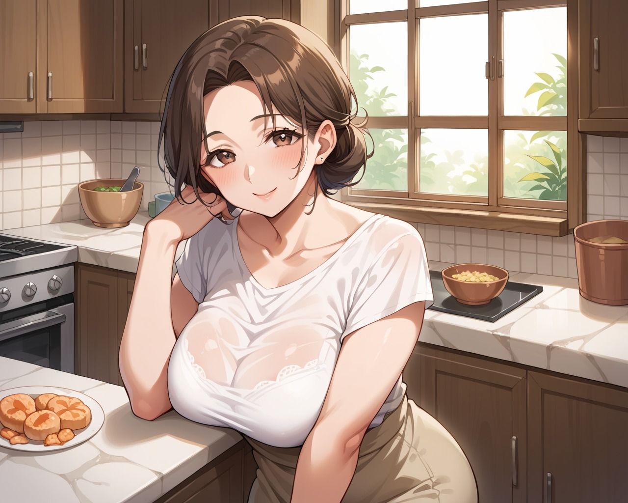 夫の息子とナイショの母子相姦 サンプル1ページ目