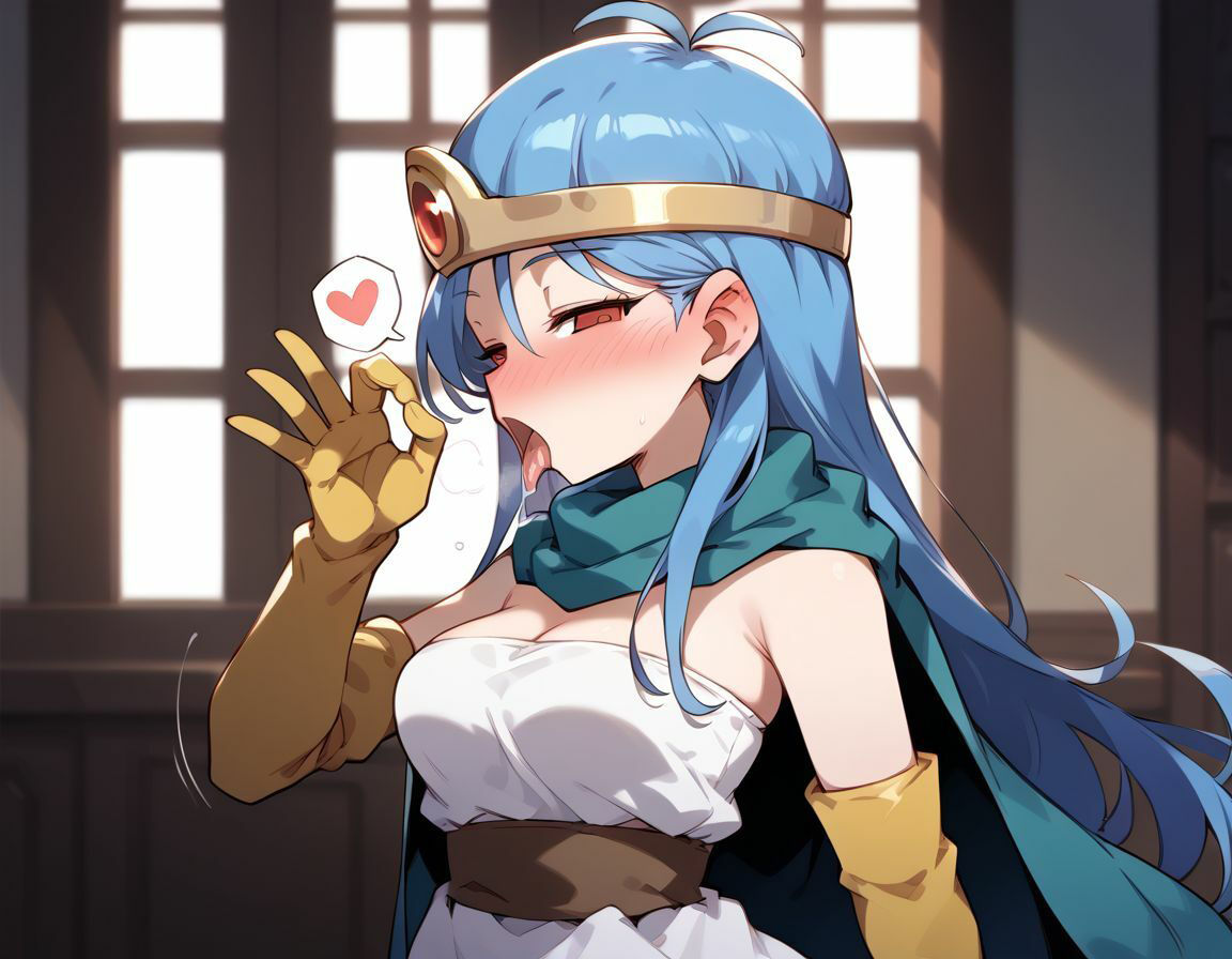 女賢者ちゃんとドスケベH部 サンプル2ページ目