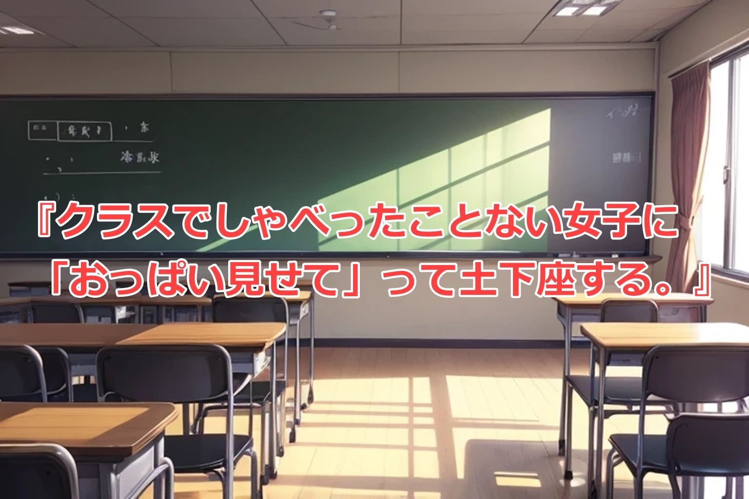 しゃべったことないクラスメイト。実は隠れ巨乳… サンプル1ページ目