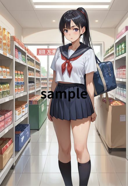 万引きJKを警察に言わない代わりに緊縛してわからせた サンプル1ページ目