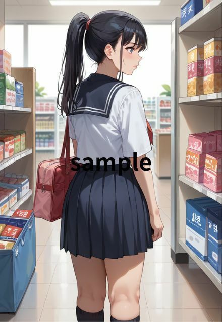 万引きJKを警察に言わない代わりに緊縛してわからせた サンプル2ページ目