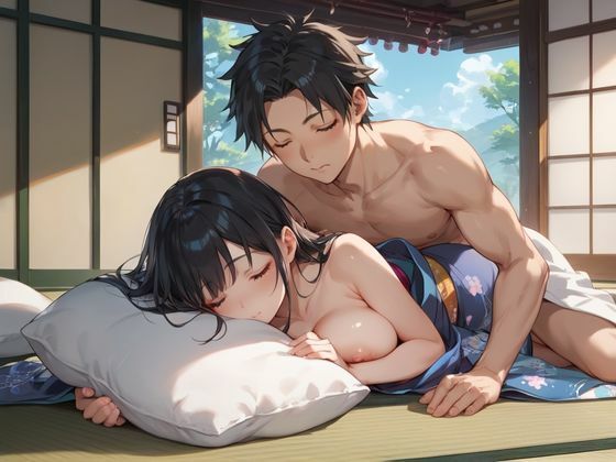 極上●女と湯けむりとエッチな環境！ 理想の愛人と過ごす温泉でより艶っぽく！ サンプル1ページ目