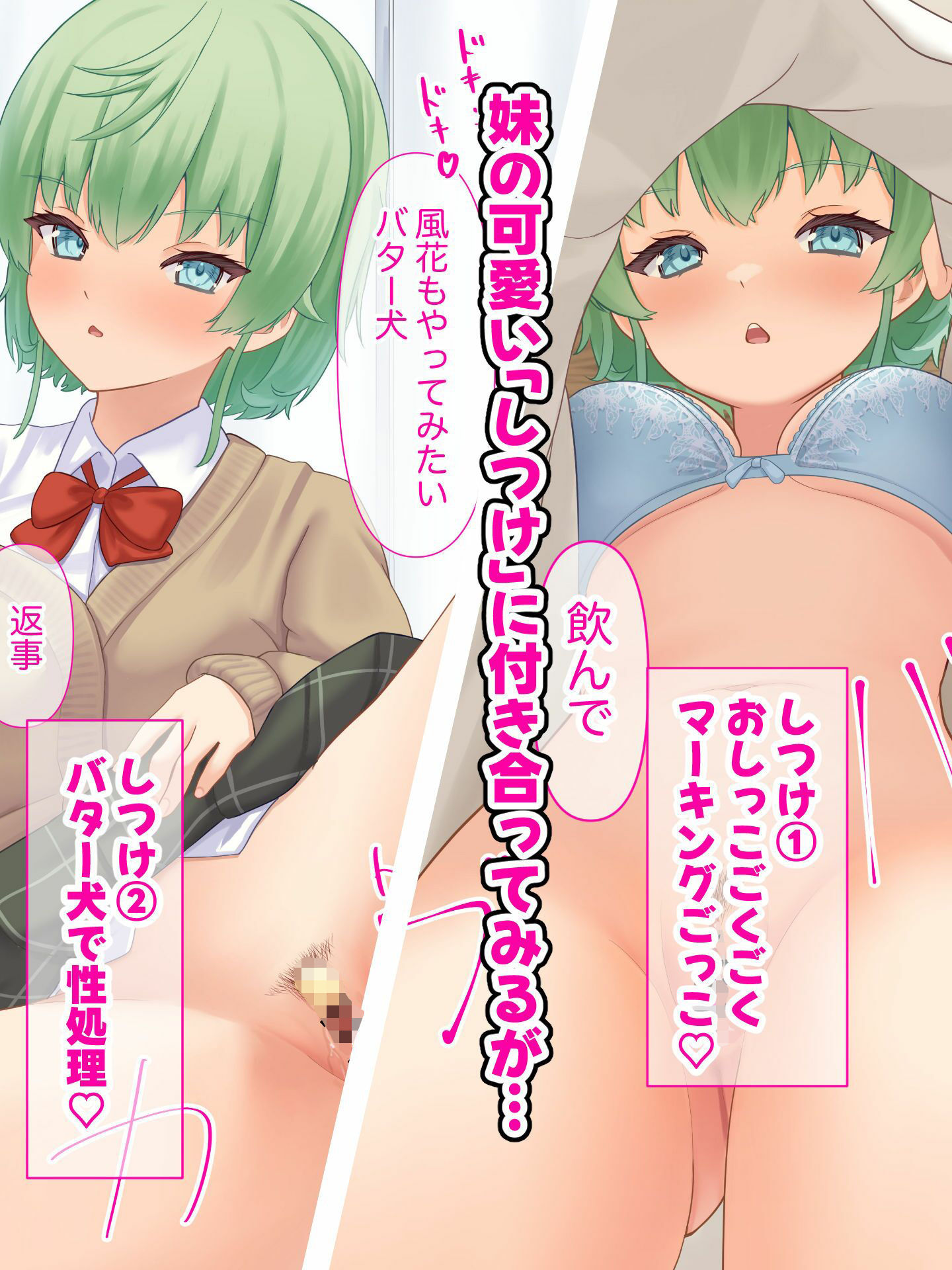 テニス部妹とのペットH生活 サンプル3ページ目