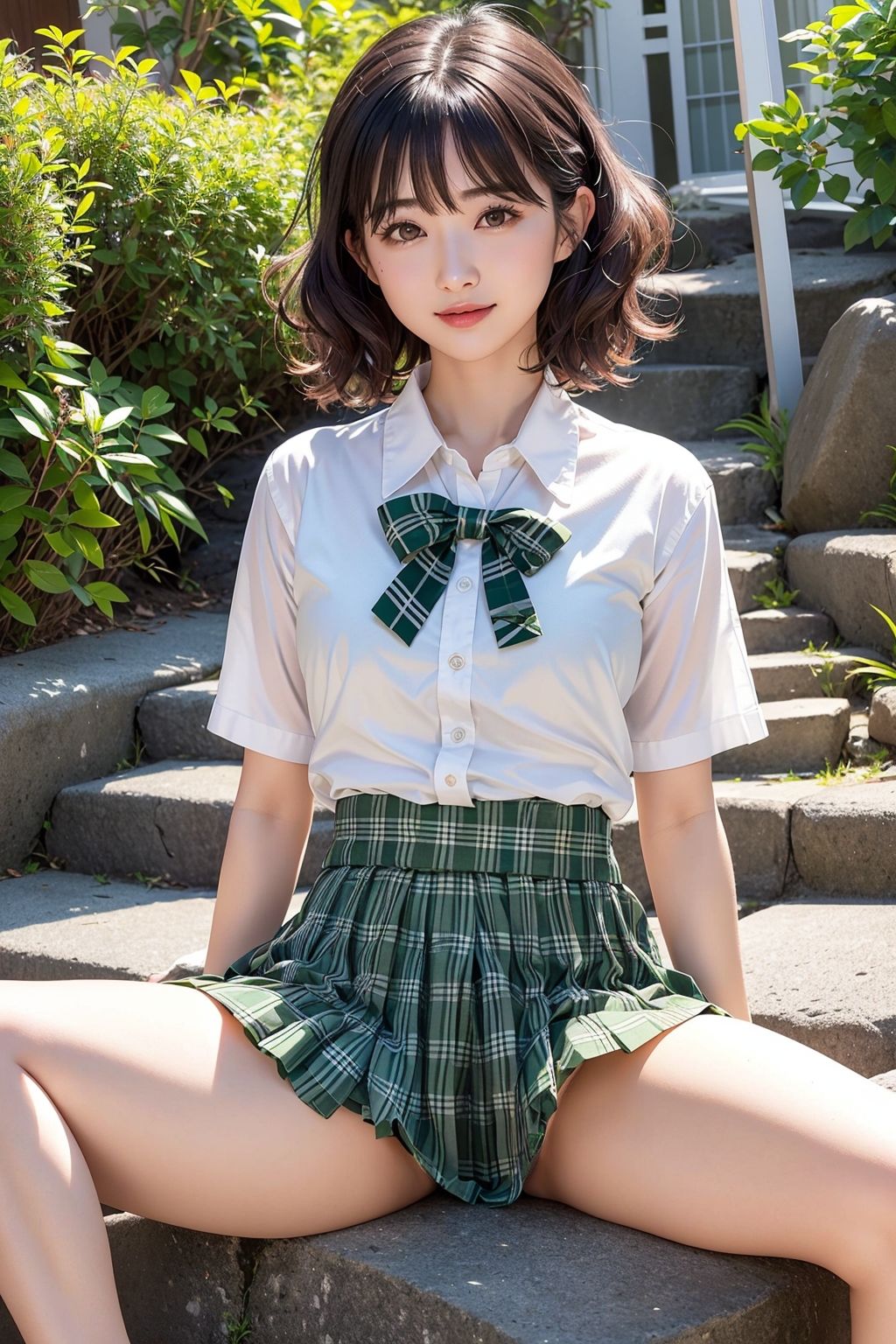 脱衣の天使たち キュートなボブカーリー サンプル3ページ目