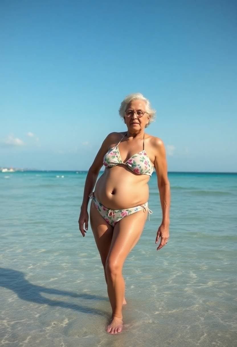 海外熟女水着写真集 サンプル3ページ目