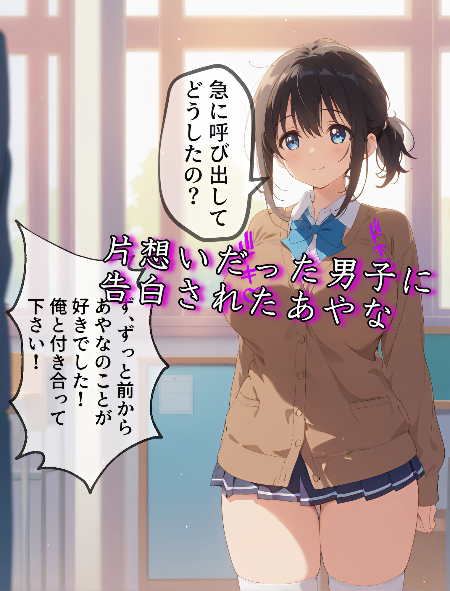 俺の彼女がおっさんに寝取られて、快楽堕ちしちゃった話3-真面目系巨乳女子あやな編- サンプル1ページ目