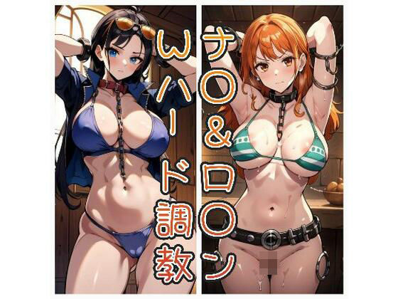 ナ◯＆ロ◯ン Wハード調教 480枚