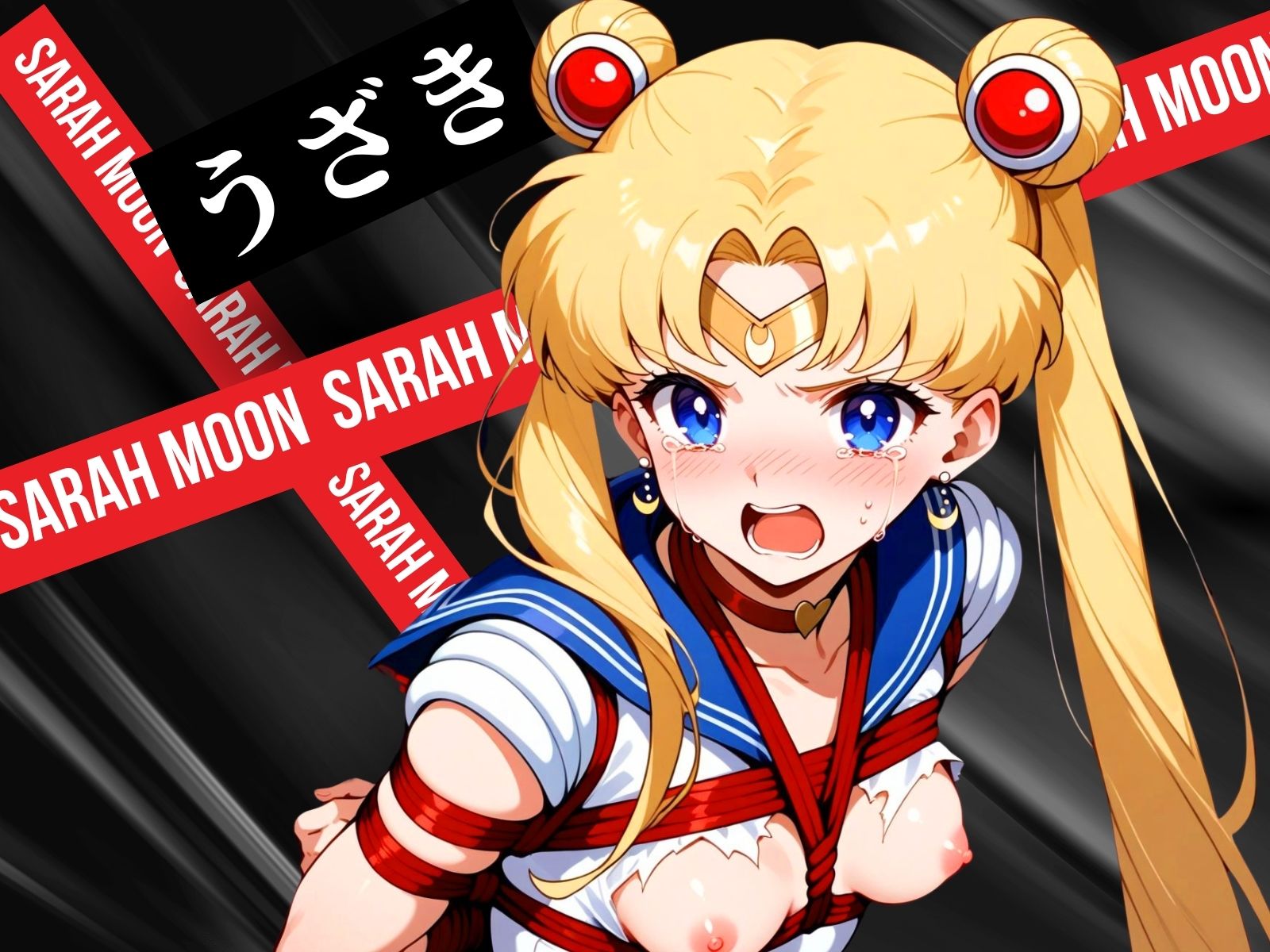 バトルヒロイン緊縛 うさぎ・亜美・レイ編 サンプル1ページ目