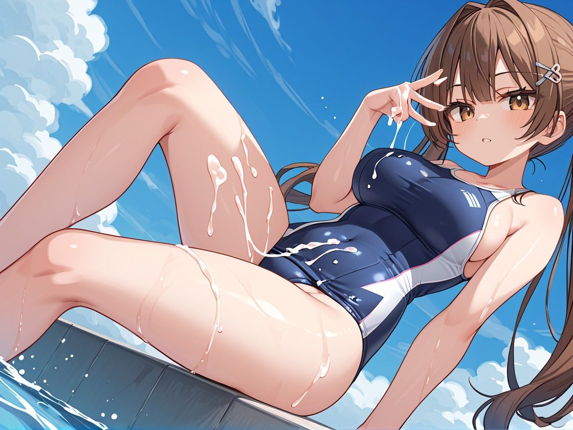 ロリ巨乳女子校生 体は大人になりました サンプル2ページ目