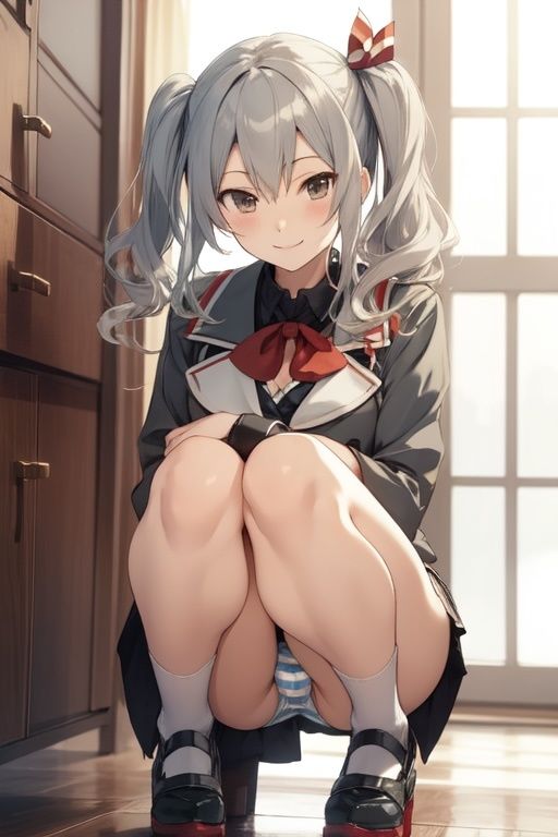 虹かけ誌  艦○れ  イラスト集22  鹿島 ふしだらな練習日和 サンプル2ページ目