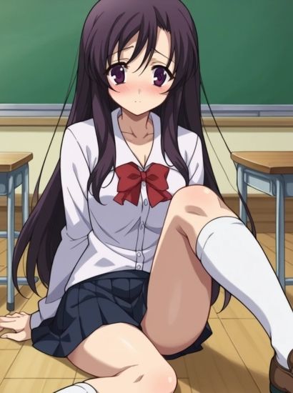 SchoolDaysの桂言葉から送られてきた自撮り写真 サンプル1ページ目