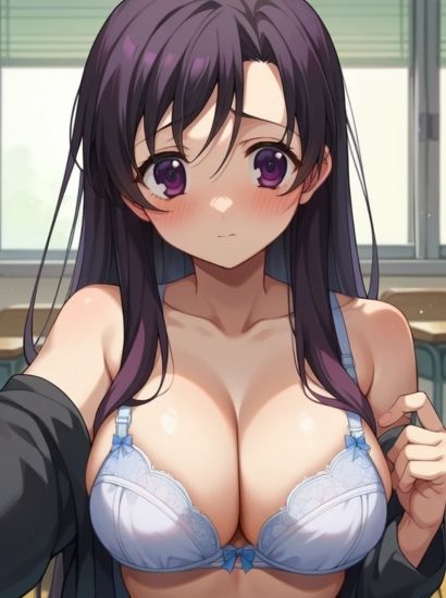 SchoolDaysの桂言葉から送られてきた自撮り写真 サンプル2ページ目