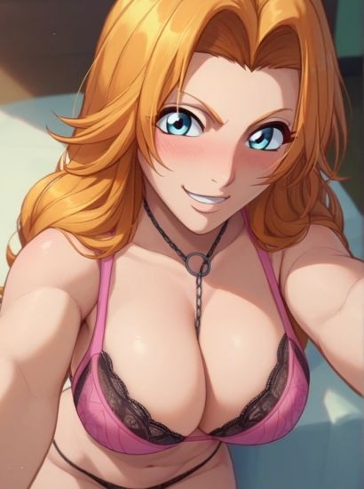 BLEACHの松本乱菊から送られてきた自撮り写真 サンプル2ページ目