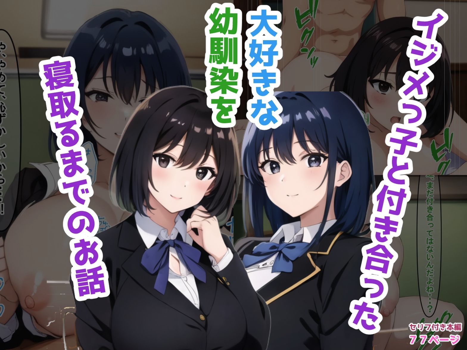 イジメっ子と付き合った大好きな幼馴染を寝取るまでのお話 サンプル4ページ目