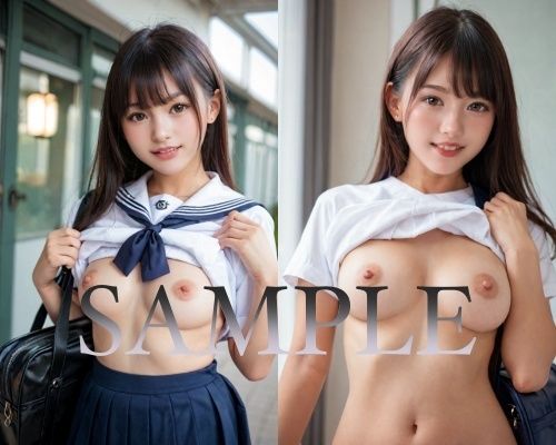 女子校生の援交通学 サンプル4ページ目