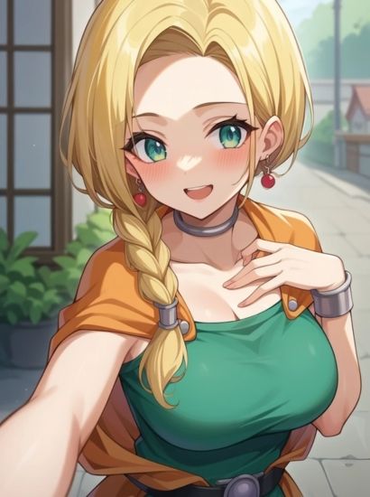 ドラゴンクエスト5のビアンカから送られてきた自撮り写真 サンプル1ページ目