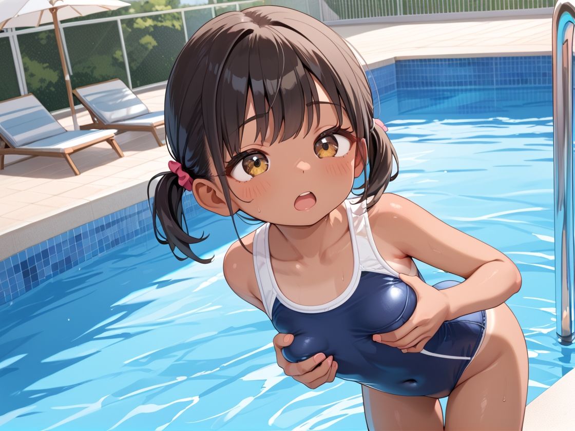 水泳教室 種付けレース サンプル8ページ目
