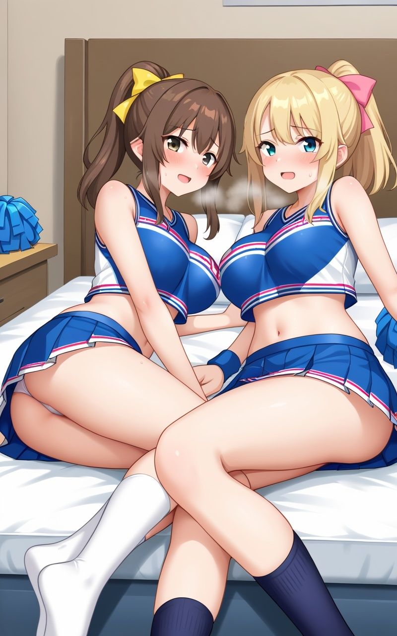 幼なじみのチアガール姉妹と秘密の応援生活 サンプル1ページ目