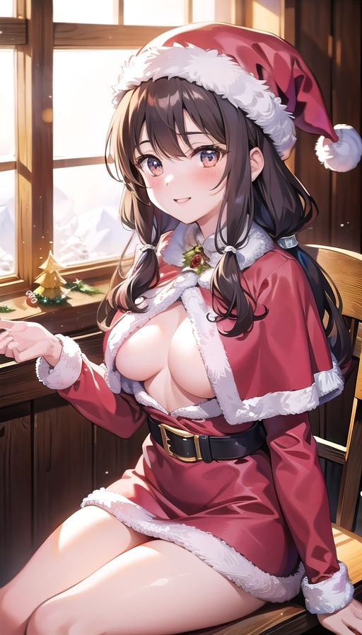 茶髪天然美女クリスマス サンプル2ページ目