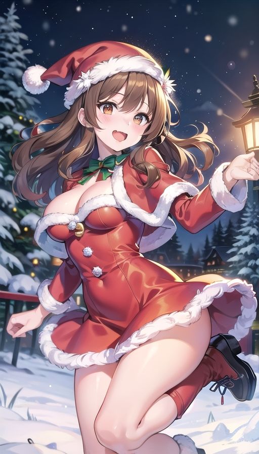 茶髪天然美女クリスマス サンプル3ページ目