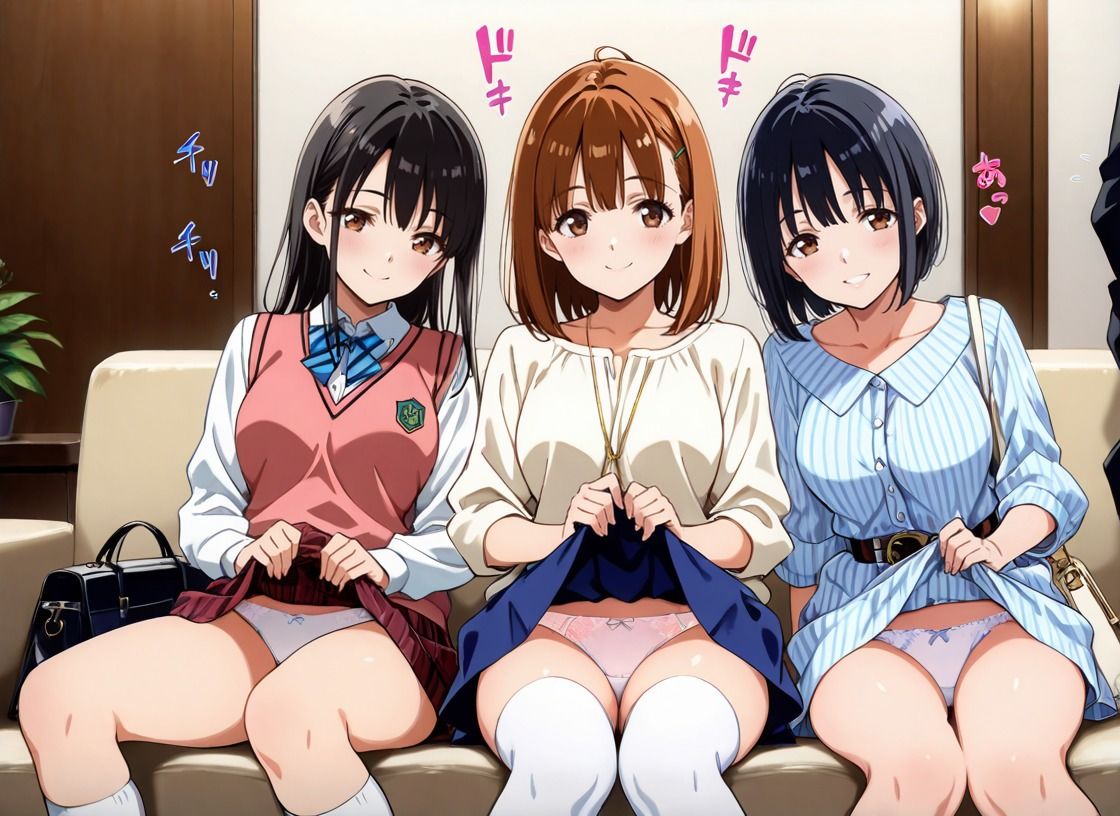 清楚女子校生は孕みたい サンプル1ページ目