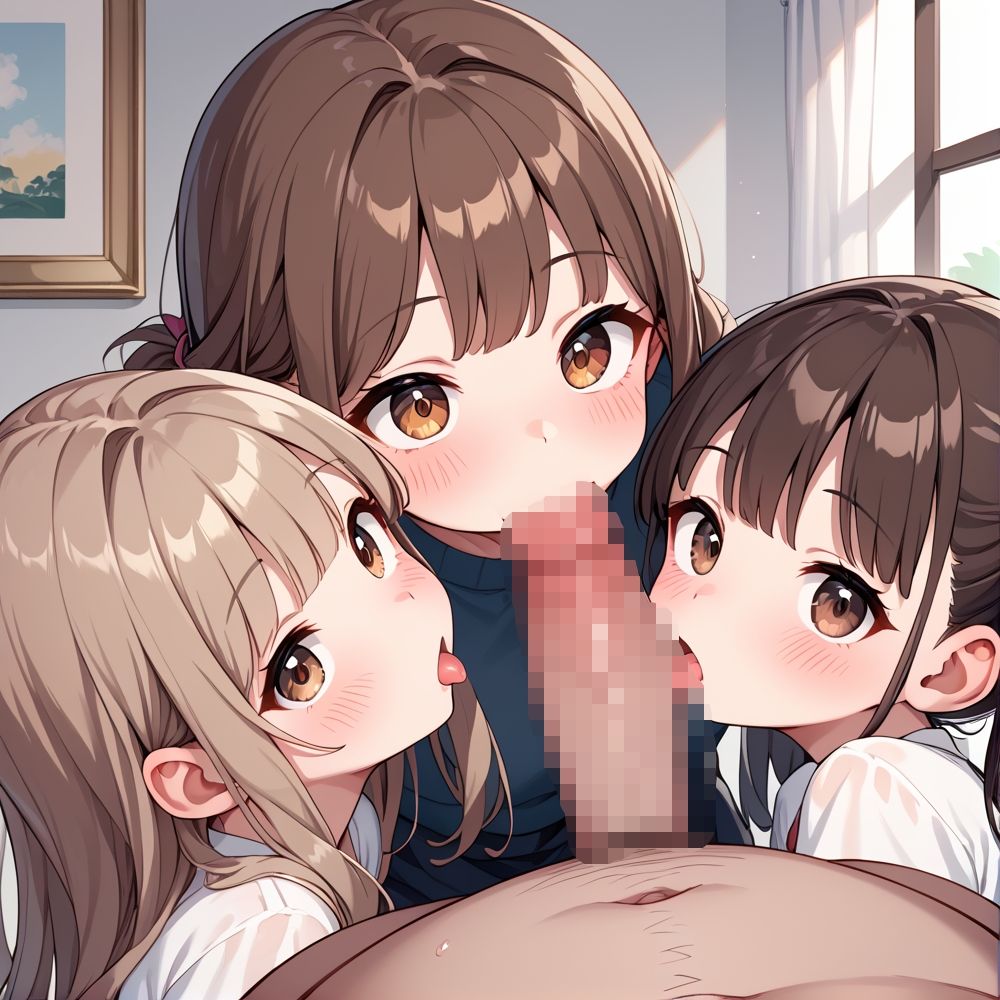 つるぺた少女に囲まれたい サンプル4ページ目