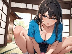 彼女の姉の手コキが痴女過ぎた件 サンプル2ページ目