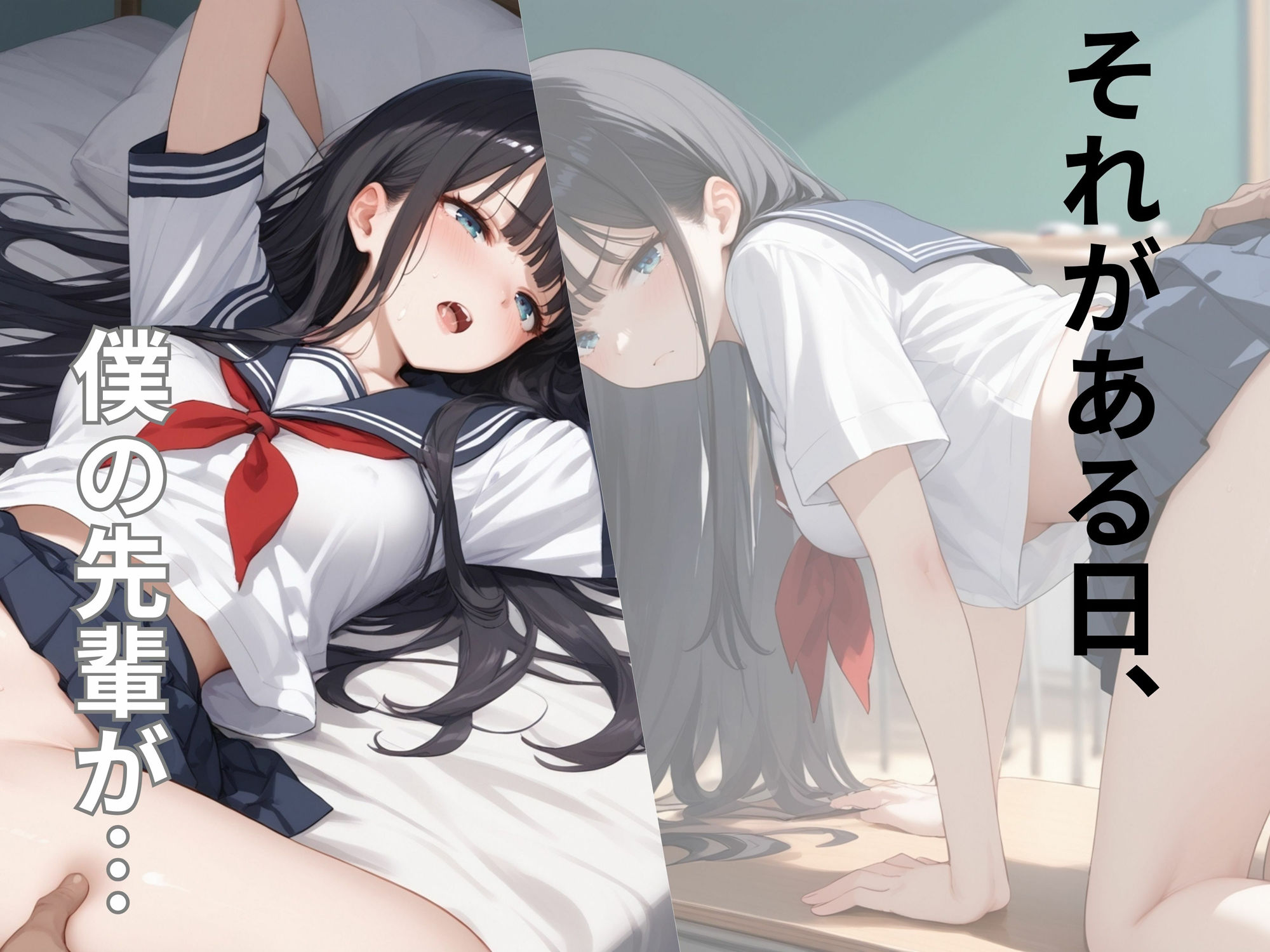 寝取られた彼女と僕の心の痛み サンプル3ページ目