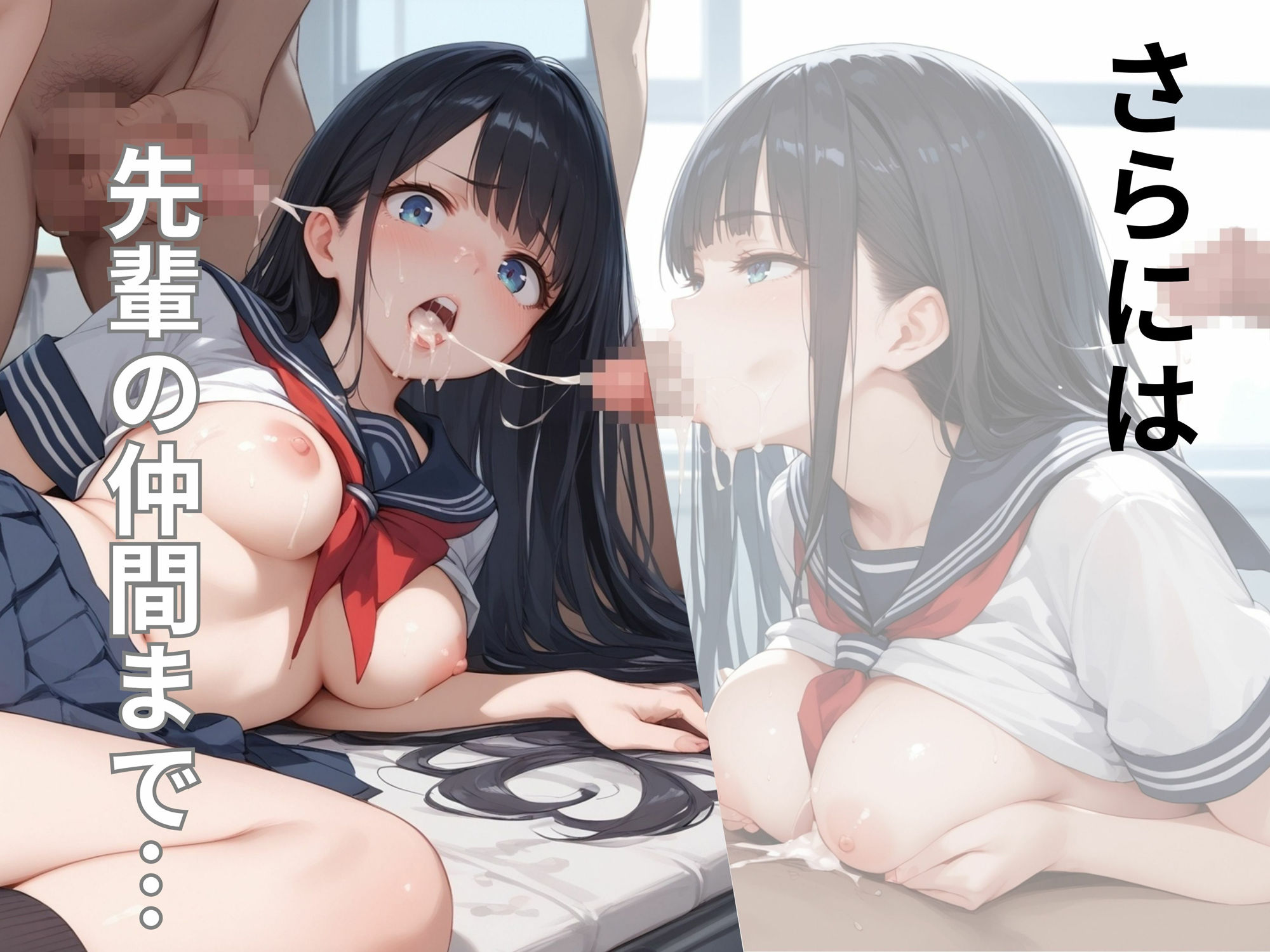 寝取られた彼女と僕の心の痛み サンプル4ページ目