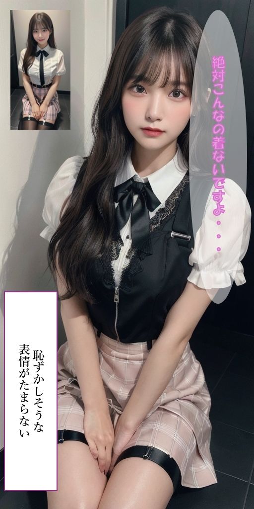 地雷系女子のコスプレ撮影会 サンプル5ページ目