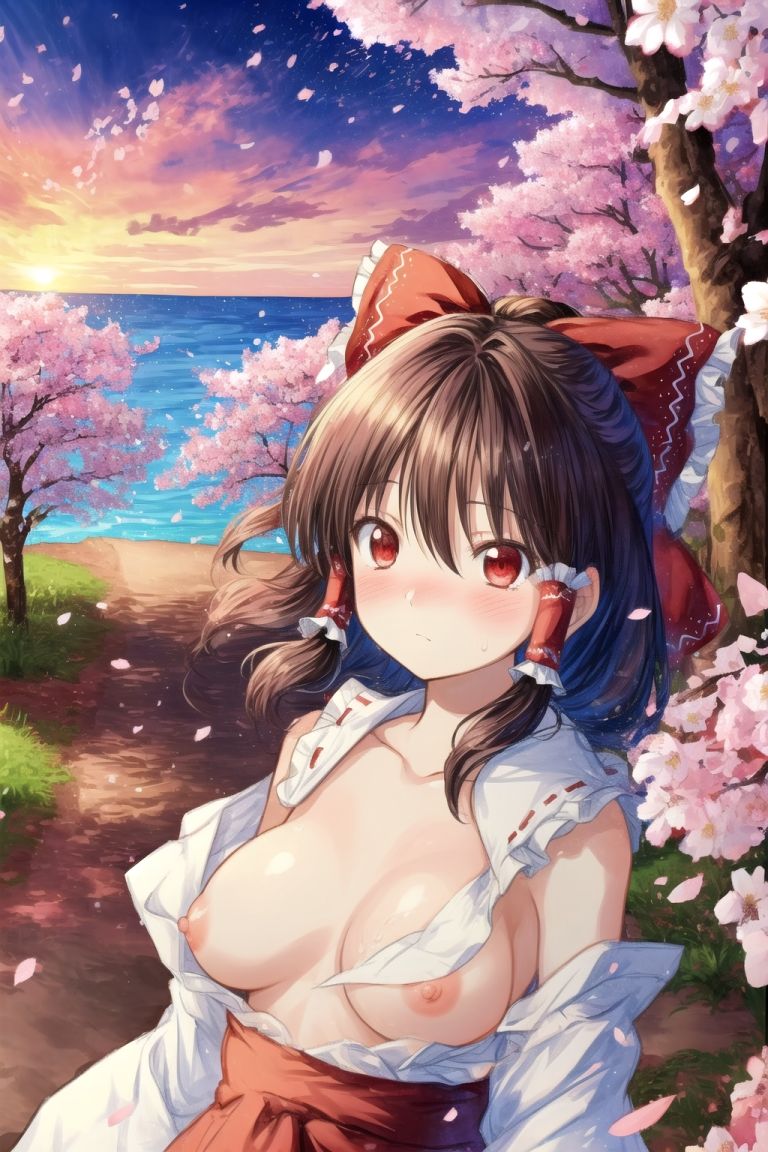 魔理沙は霊夢のえっちな写真を撮りたいようです。〜春の晴れた夕方の海編〜 サンプル5ページ目