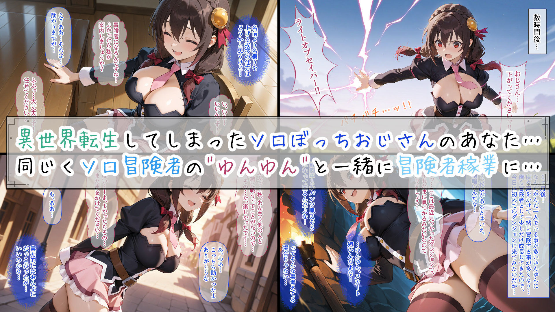 この素晴らしいぼっち娘とイチャらぶ性活を！ サンプル1ページ目