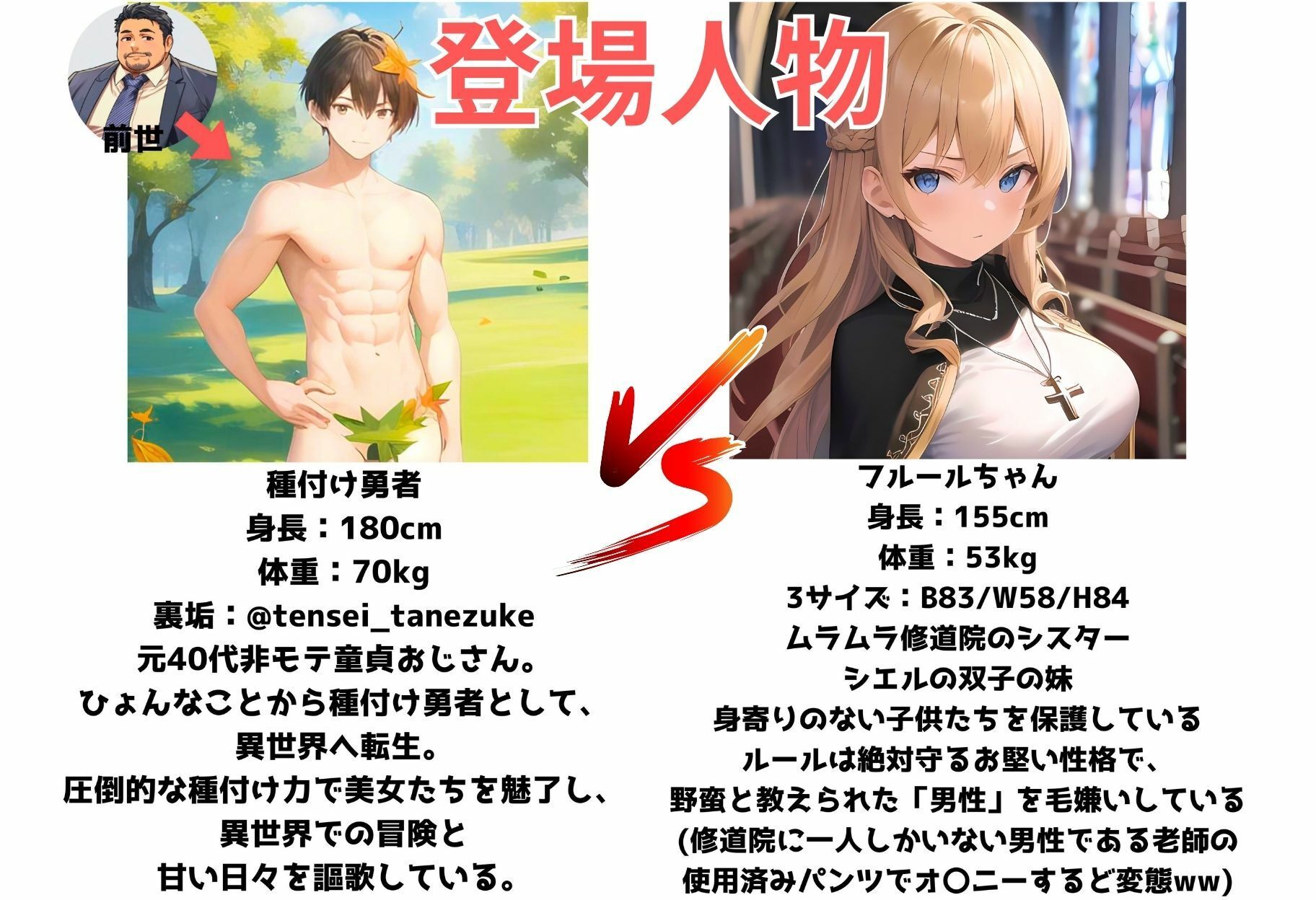 修道院のシスターがチン棒に服従した件〜老師の使用済みパンツが大好きな金髪美少女編〜 サンプル1ページ目