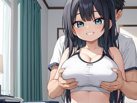 妹のムチムチ巨乳を揉みしだく サンプル4ページ目