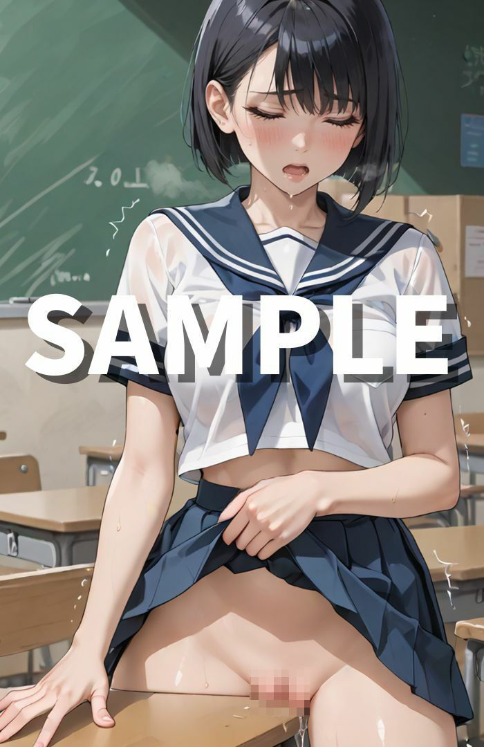 JK×机の角オナニー1edition サンプル3ページ目