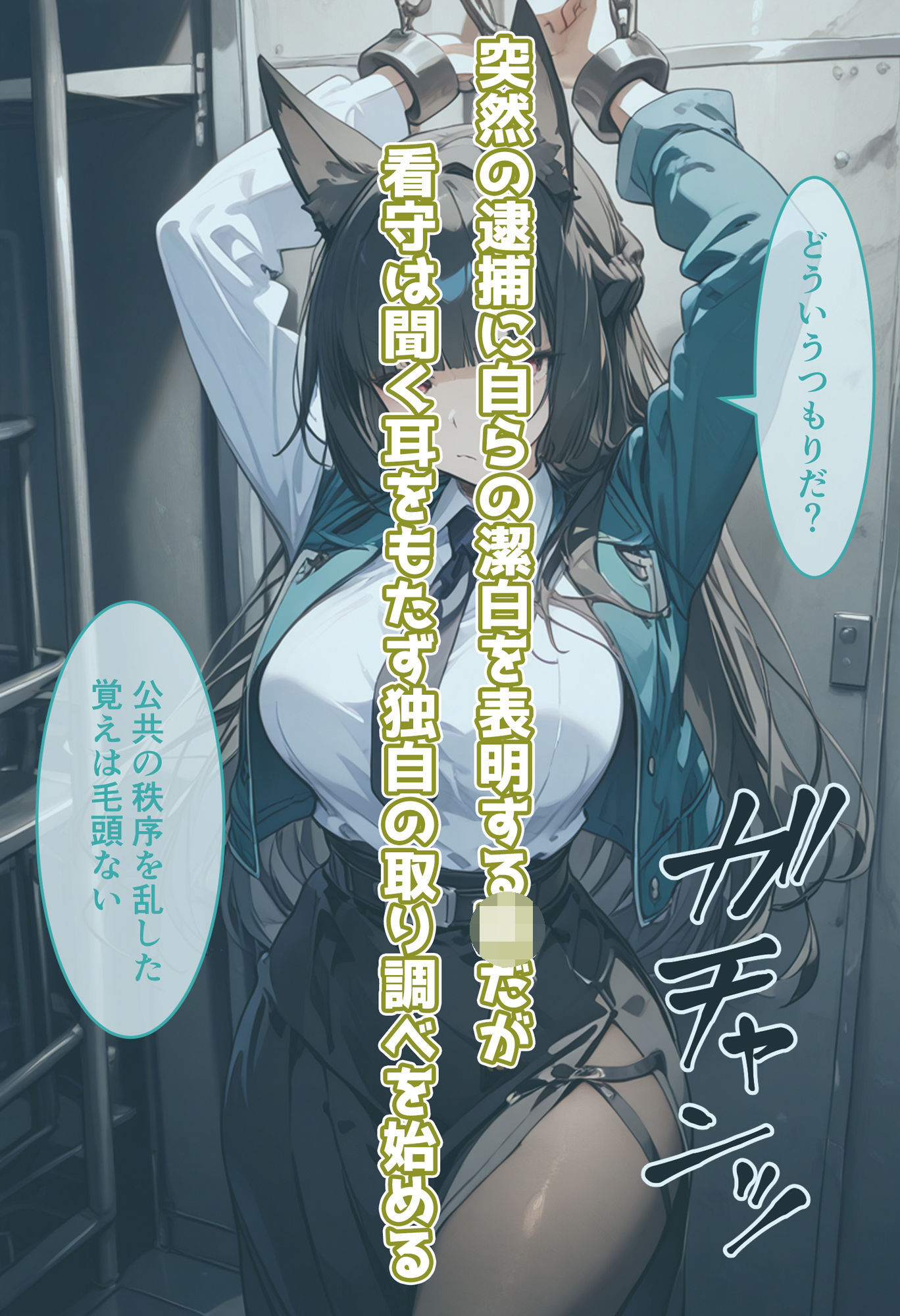 星◯雅のいちばん長い日〜不当逮捕で看守ちんぽに穢された名家のクール女剣士〜 サンプル1ページ目