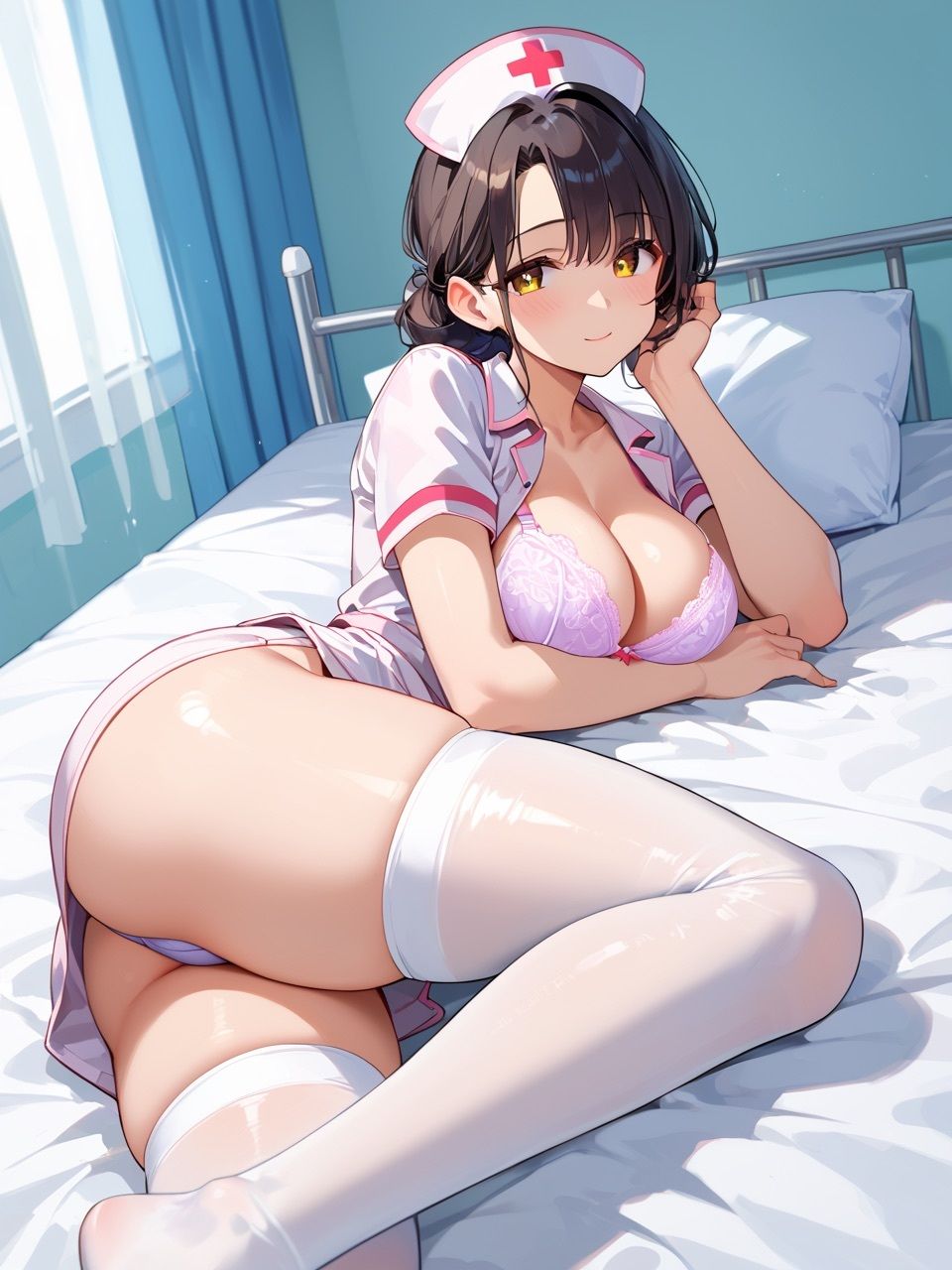 巨乳ナースNTR 調教性指導 サンプル6ページ目