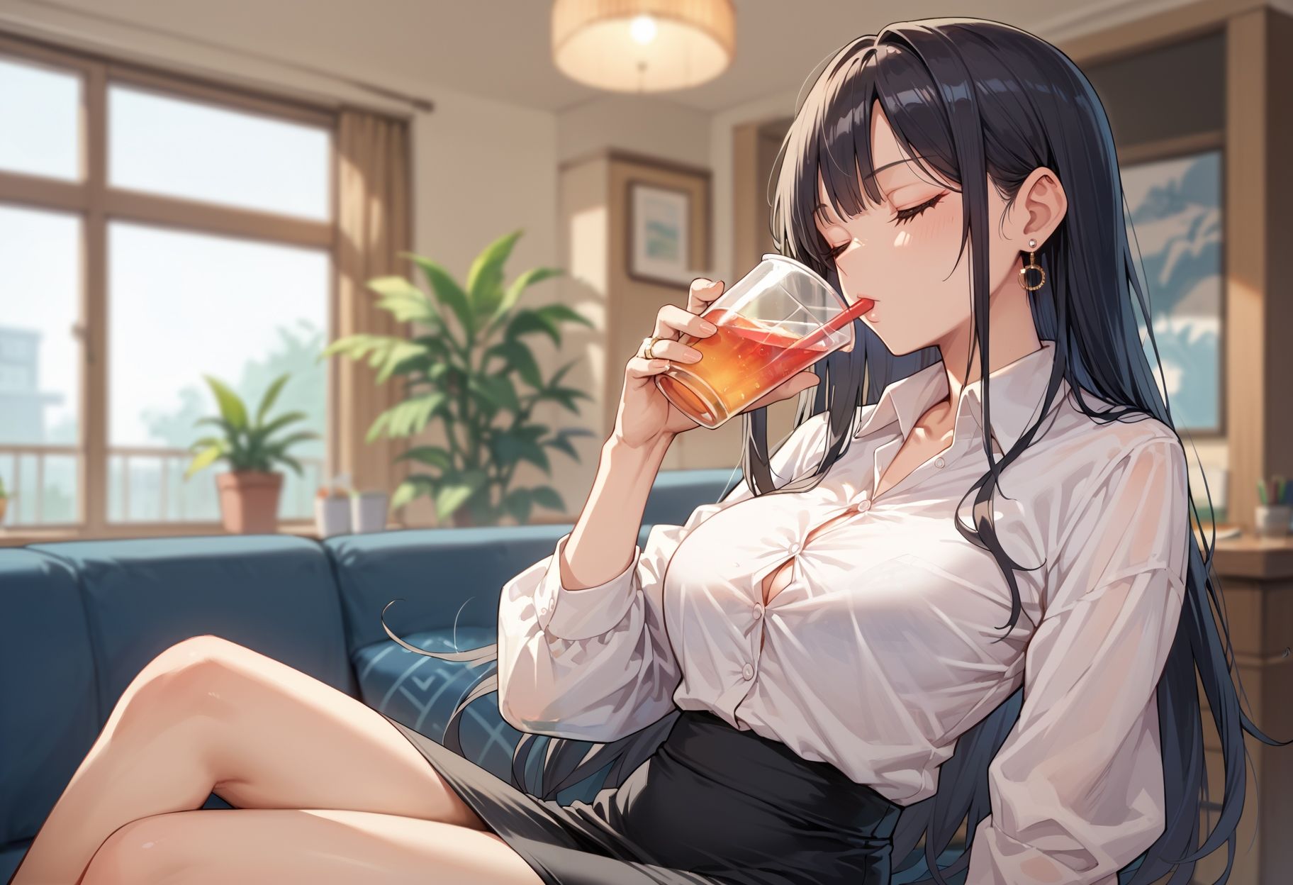 巨乳新妻はご近所さんの肉便器 サンプル1ページ目