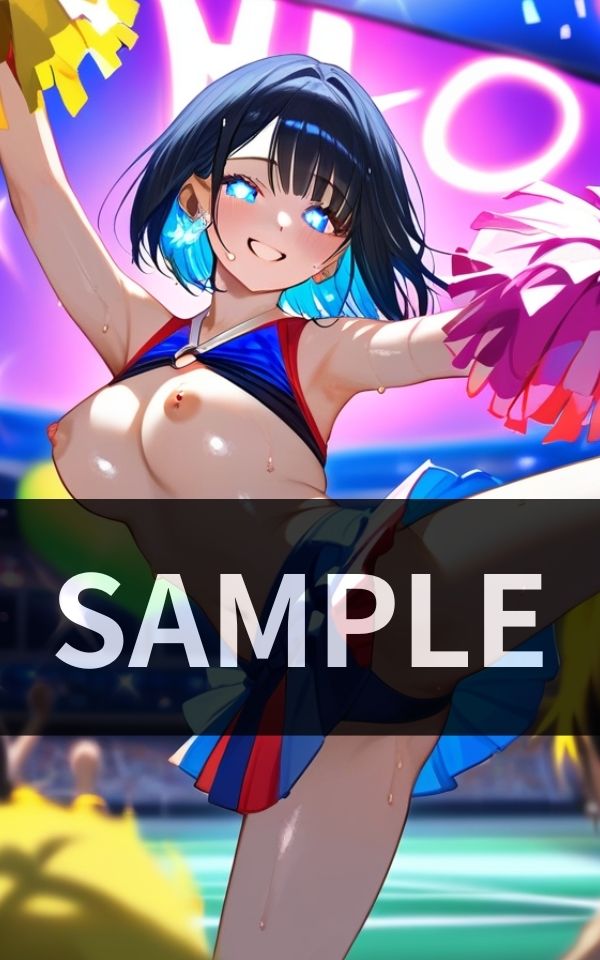 開会式で絶賛された チアガールたち そりゃ全部 見えちゃってるからね サンプル4ページ目