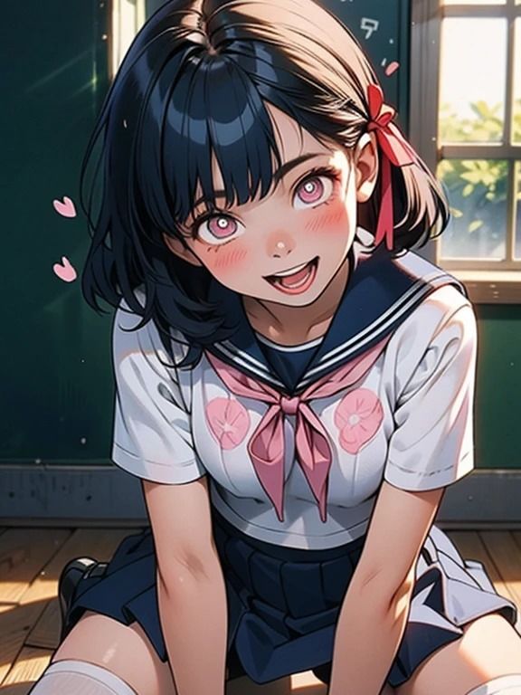 AI春画  セーラー服美少女 サンプル3ページ目