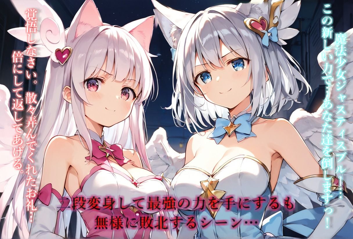 魔法少女敗北2、催〇で敗北＆変身解除し、配信で晒されながら絶頂する サンプル6ページ目