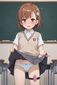 御坂◯琴変態自撮り【裏垢女子】 サンプル3ページ目