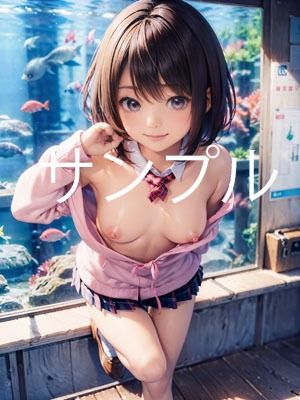 水族館にいこーよ！わたしの全て見てほしいな サンプル3ページ目
