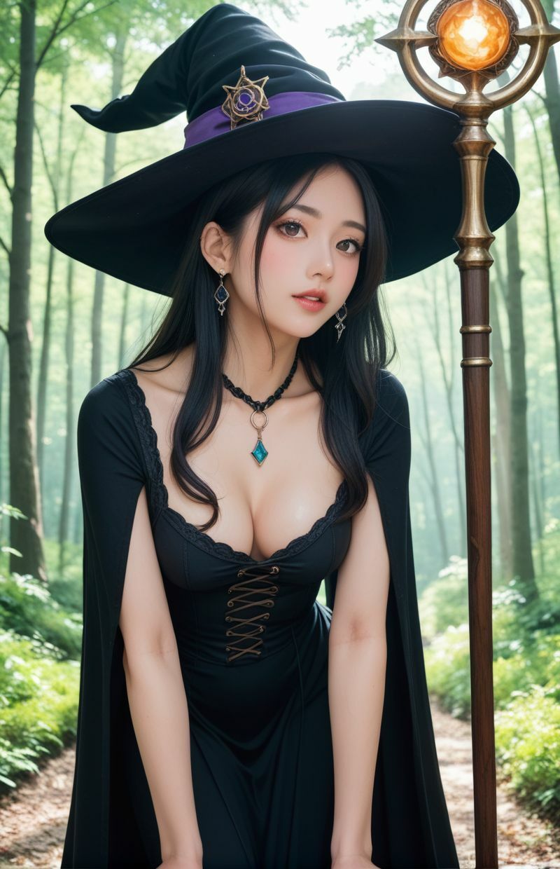 最初の森で出会った魔女がちょろすぎたw サンプル3ページ目
