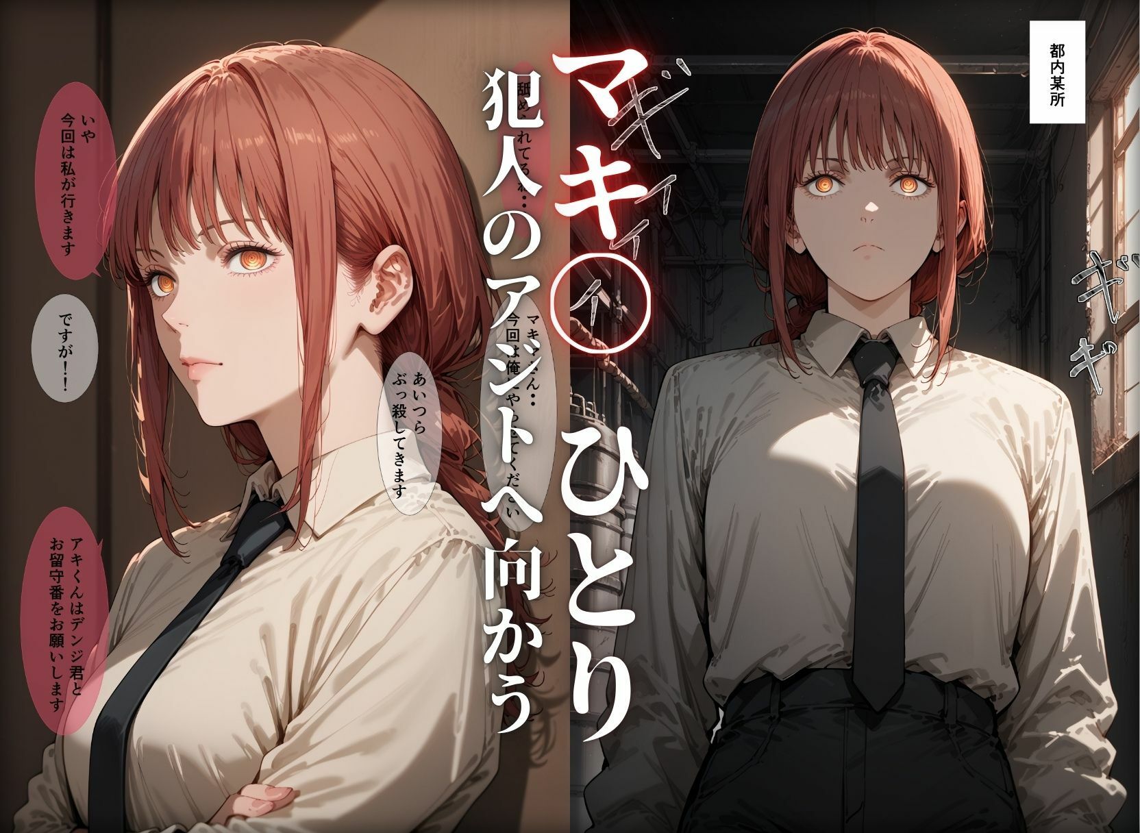 時間停止してマキ〇を堕とす！ サンプル2ページ目